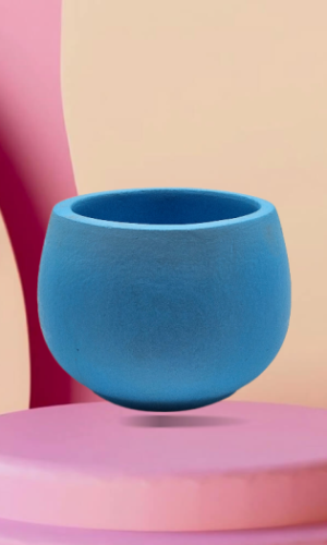 Terra-cotta pot – 2 inch - Sky Blue